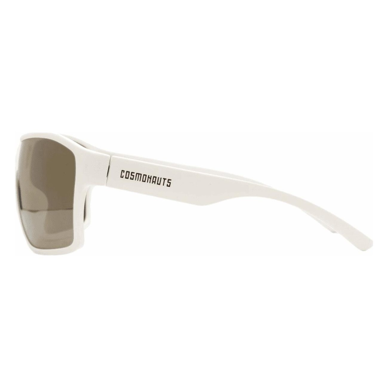 Astro White Cycling Glasses with Gold Lens - Erredi Design - 5