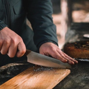 CampFire Vorbereitungsset: Messer und Schneidebrett für den Außenbereich - 3