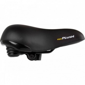 Velo Elasto D2 Black Saddle 264x220 mm with Arc Tech Suspension for Comfort City - 2