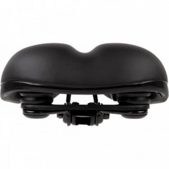 Selle Velo Elasto D2 Noire 264x220 mm avec Suspension Arc Tech et Collier - 3