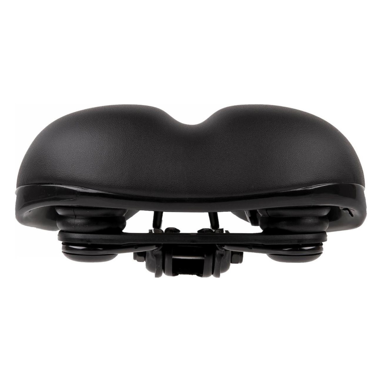 Velo Elasto D2 Black Saddle 264x220 mm with Arc Tech Suspension for Comfort City - 3