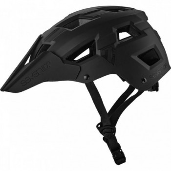 M5 Black Helmet L/XL 7 Protection with ABS Shell and Custom Visor - 1