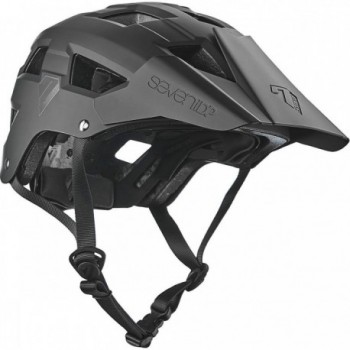 Casco M5 Negro L/XL 7 Protection con Carcasa de ABS y Visera Personalizada - 3