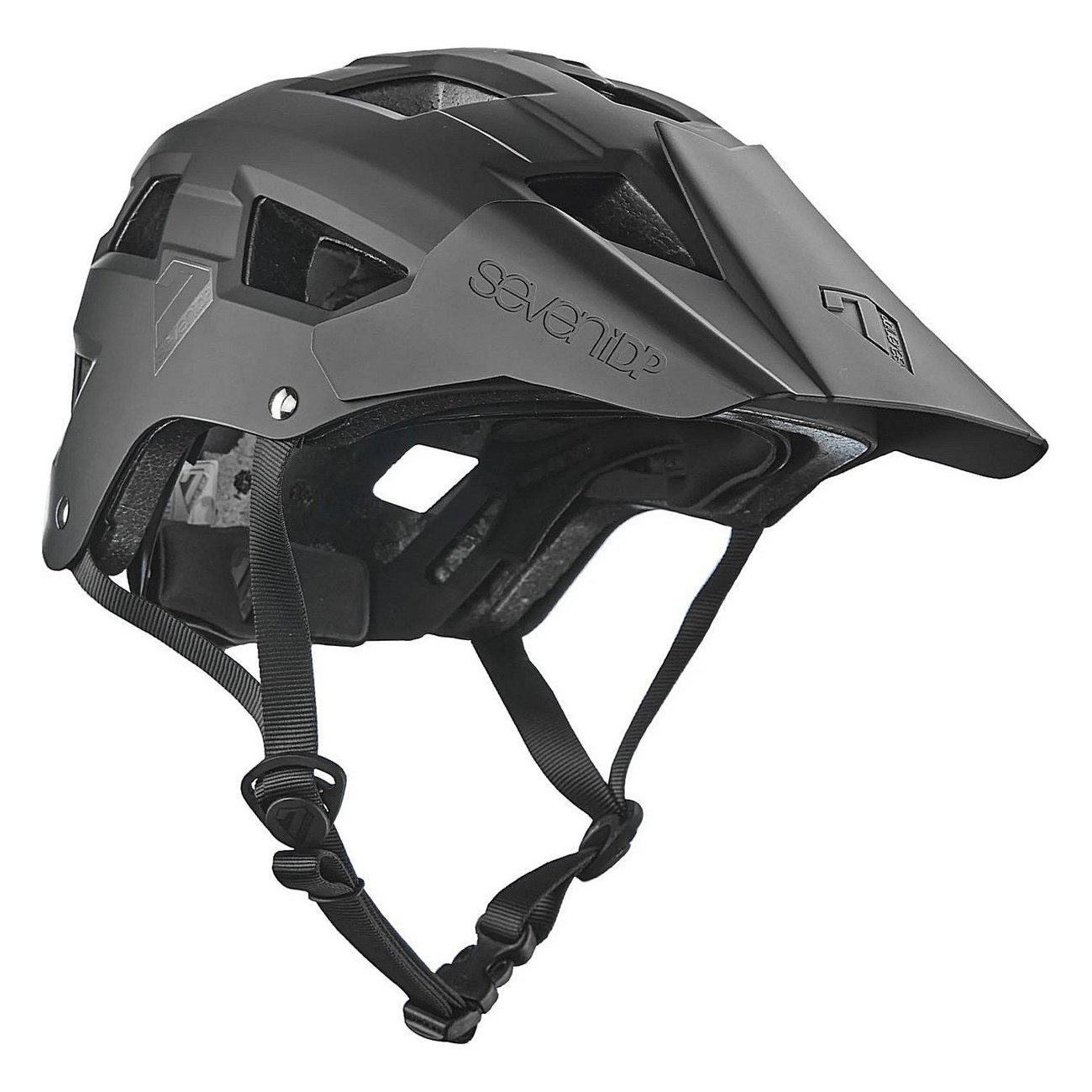 Casco M5 Nero L/XL 7 Protection con Calotta in ABS e Visiera Personalizzata - 3 - Caschi - 5055356350731