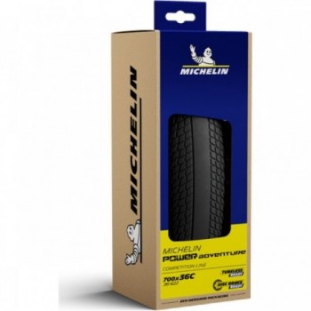 Neumático Plegable Michelin Power Adventure 700x30 TLR Negro - Alta Velocidad y Resistencia - 5