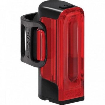 Lezyne Strip+ STVZO Red Bicycle Tail Light, Black, 40 Lumen, USB-C Rechargeable - 1