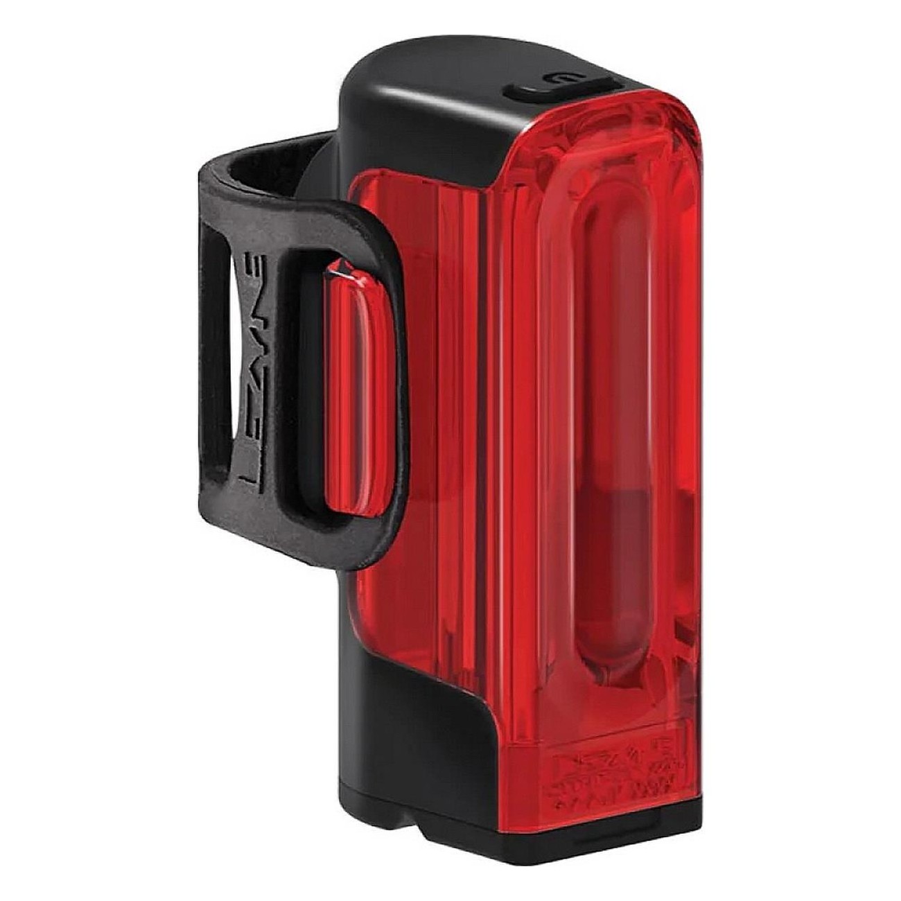 Lezyne Strip+ STVZO Rote Rücklicht für Fahrrad, Schwarz, 40 Lumen, USB-C - 1