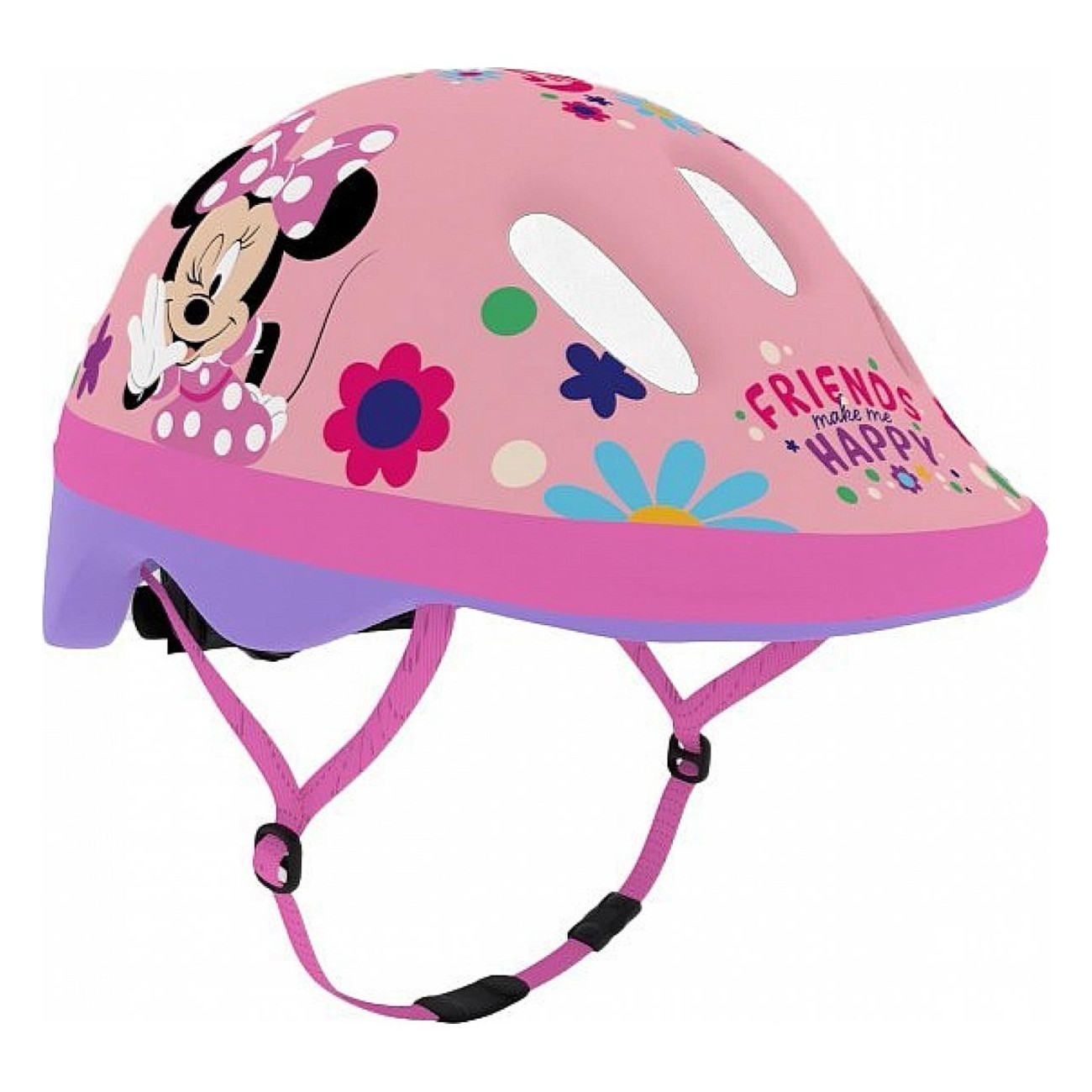 Casco Disney Minnie Rosa per Bambini Taglia XXS (44-48 cm) - Sicurezza e Comfort - 1 - Caschi - 5902308592810