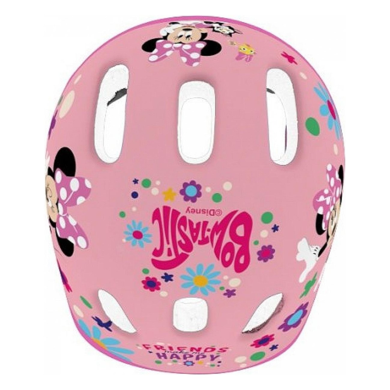 Casco Disney Minnie Rosa per Bambini Taglia XXS (44-48 cm) - Sicurezza e Comfort - 4 - Caschi - 5902308592810