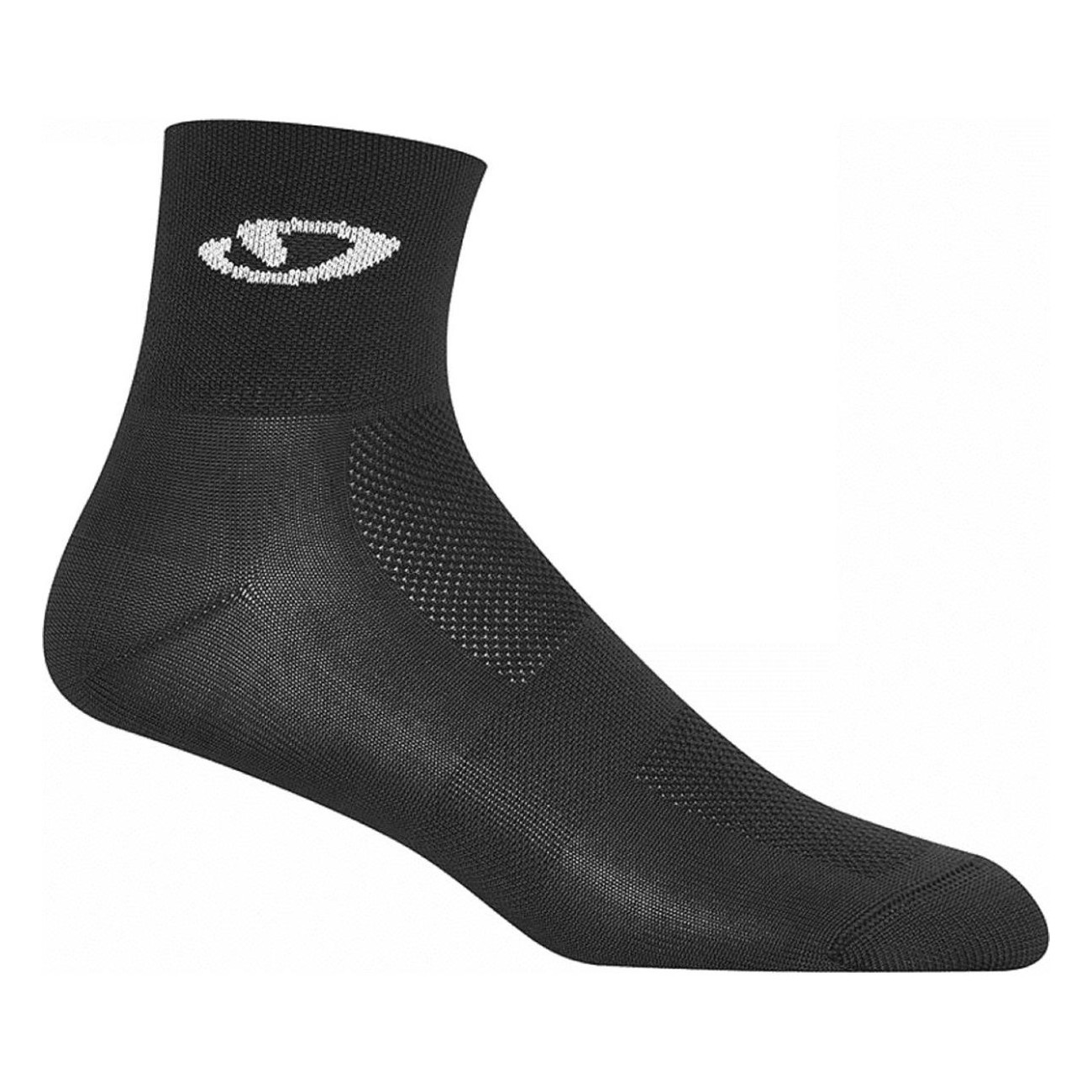 Comp Racer Short Black Socks Size 36-39 in Premium Fibers, Made in Italy - 1