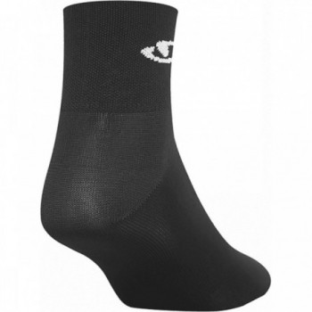 Comp Racer Short Black Socks Size 36-39 in Premium Fibers, Made in Italy - 2