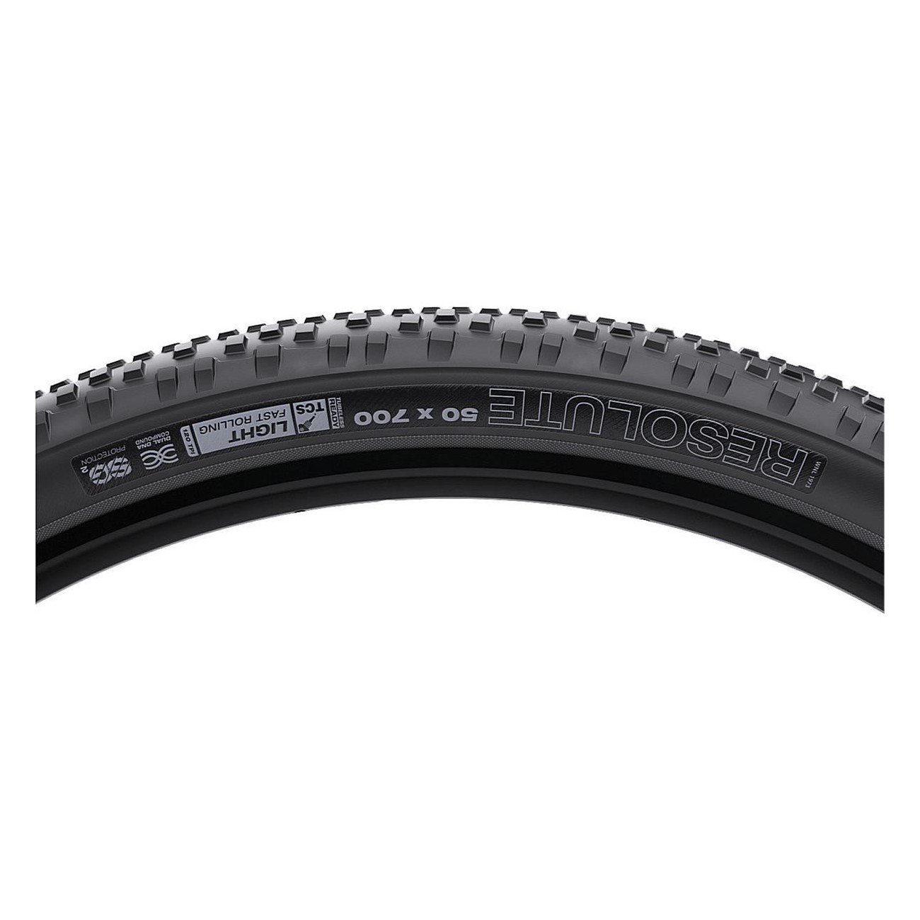 Neumático Gravel WTB Resolute 700x42 - Dual DNA, 120 TPI, Protección SG2, Tubeless - 6