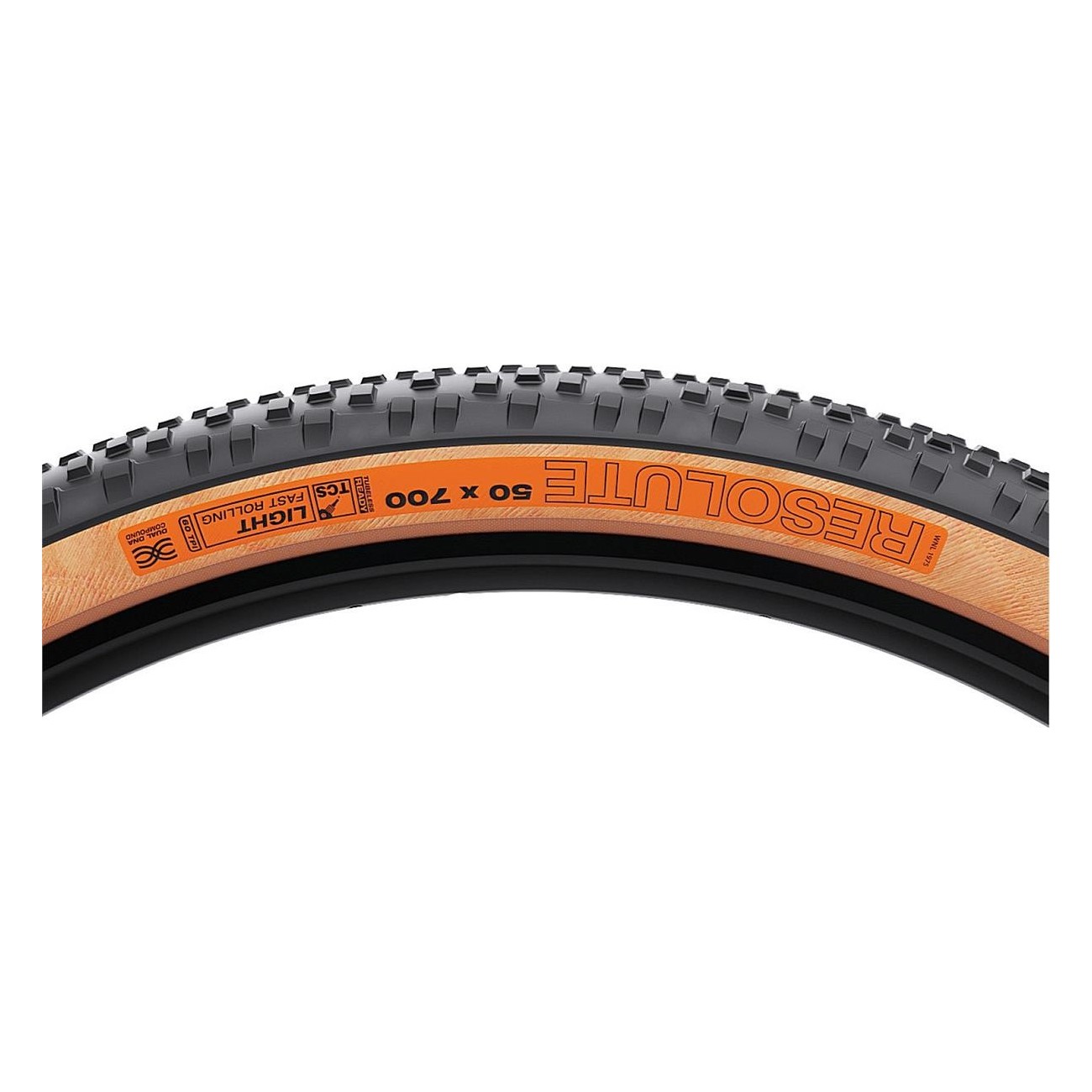 Neumático Gravel WTB Resolute 700x42 - Dual DNA, 120 TPI, Protección SG2, Tubeless - 7