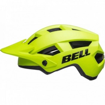 Casco Spark 2 Amarillo Fluo con Visera Ajustable, Talla 53-60 cm - 1