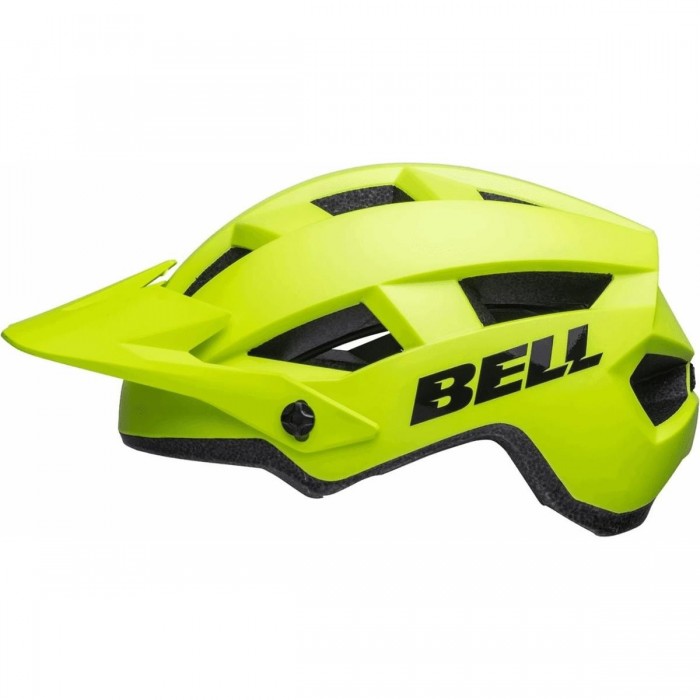 Casco Spark 2 Giallo Fluo con Visiera Regolabile, Taglia 53-60 cm, Tecnologia Sweat Guide™ ed Ergo Fit™ - 1 - Caschi - 076868646