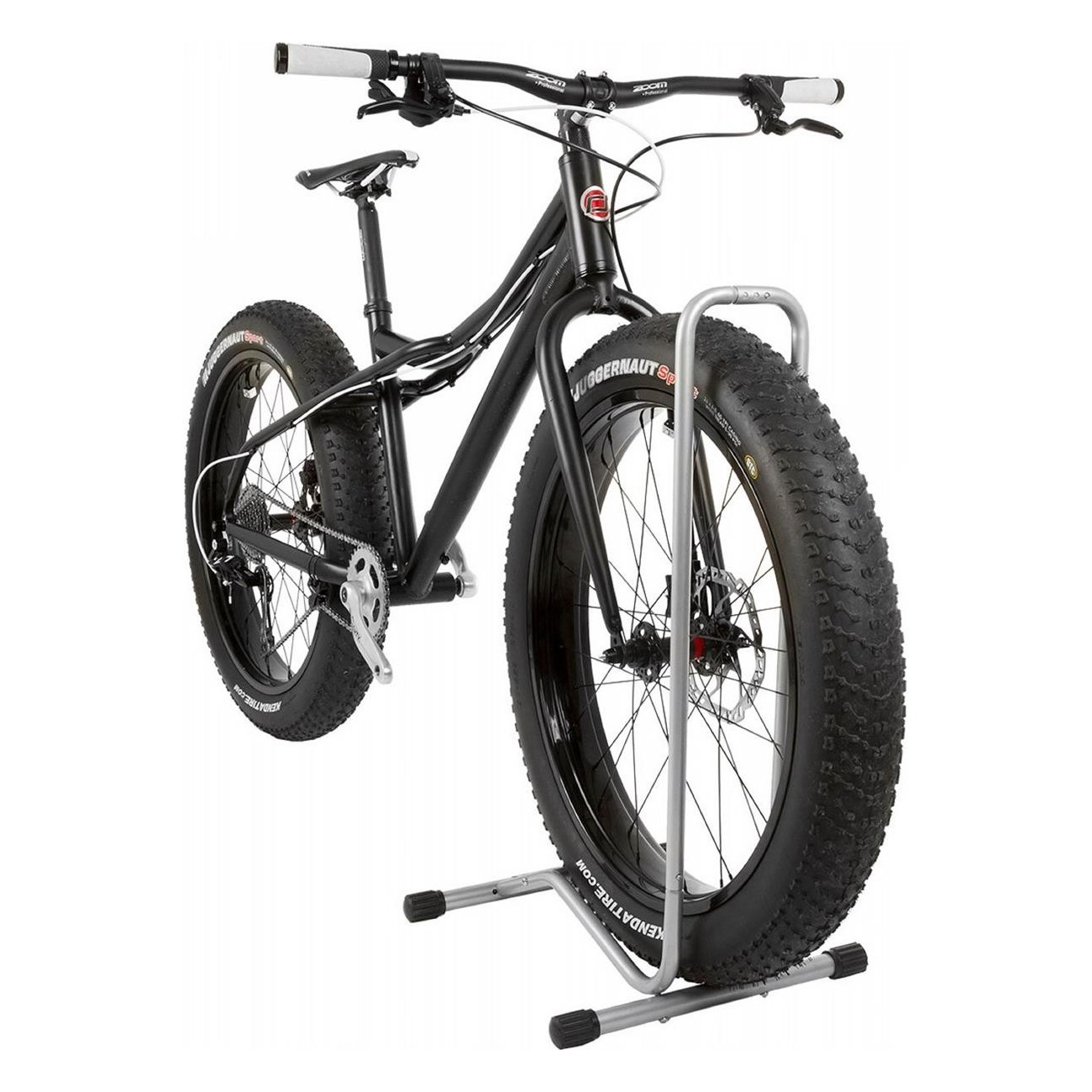 Portabici Willworx Superstand Fat Rack Argento per Biciclette con Pneumatici Larghi - 2 - Portabici - 0887539007652