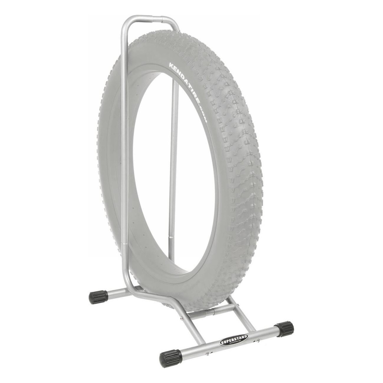 Willworx Superstand Fat Rack Silber für Fahrräder mit breiten Reifen - 3