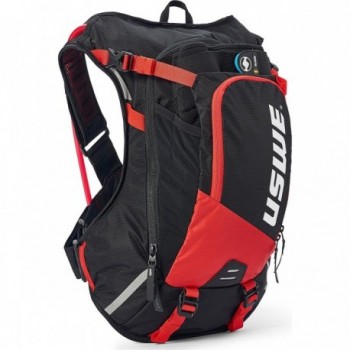 Mochila Hidratante USWE MTB Hydro 12 Litros Roja con Sistema No Dancing Monkey - 1