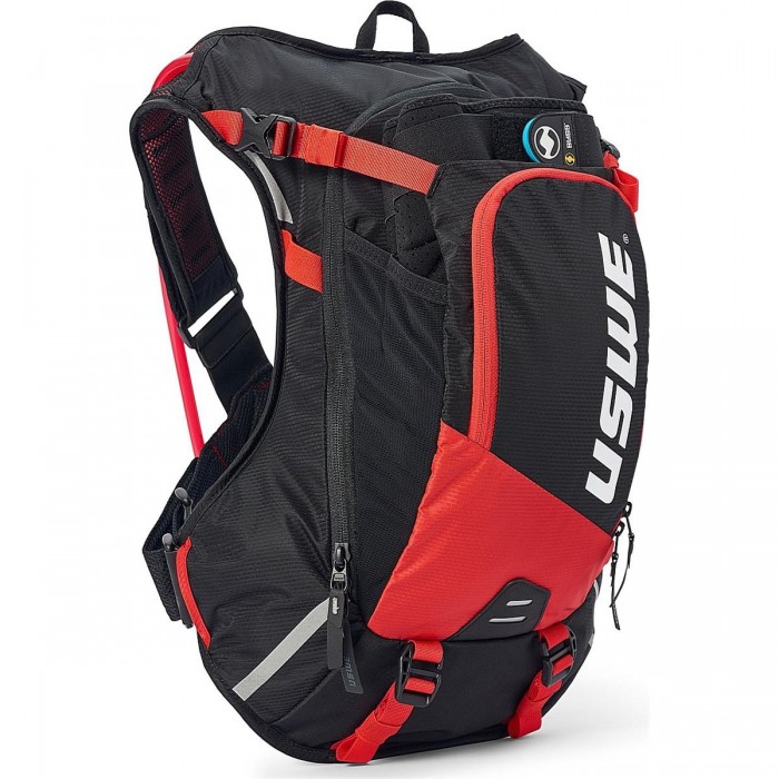 Sac à dos USWE MTB Hydro 12 Litres Rouge avec Système No Dancing Monkey - 1