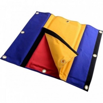 ProPad+ Protezione per Corde - Tappetino Edge Mat per Arrampicata e Calate, Colori Blu/Rosso/Giallo - 1 - Varie - 5031290213219