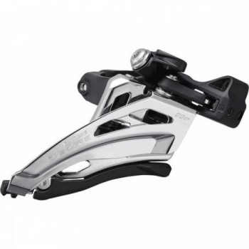 Desviador Shimano Deore M5100 2x11V Negro/Plata con Adaptadores Incluidos - 1