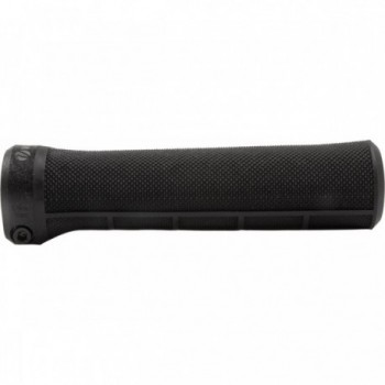 VELO MTB D2 135 mm Black Screw-On Grips with Locking and Anti-Slip Design - 1