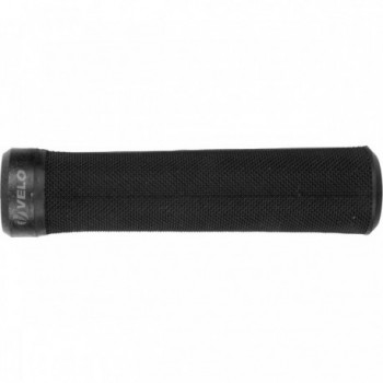 Puños de tornillo VELO MTB D2 135 mm negros con bloqueo y antideslizante - 2