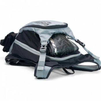 Mochila USWE Patriot 15 Litros Gris-Negro con Protector de Espalda para MTB - 3