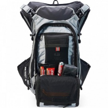 Sac à dos USWE Patriot 15 Litres Gris-Noir avec Protection dorsale pour VTT - 4