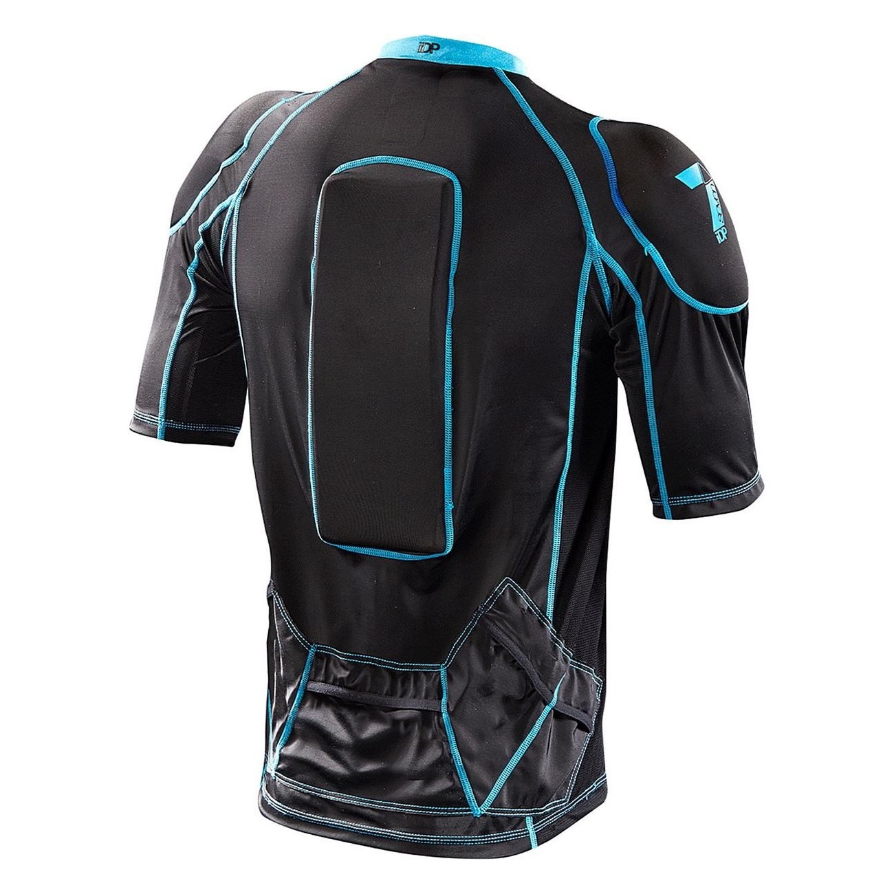 Flex Body Protector T-Shirt Black-Blue Size M - Customizable Protection - 2