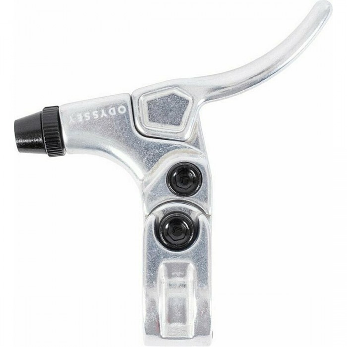 Short Polished RT Hinged Monolever Brake Lever for Cycling - Right - 1