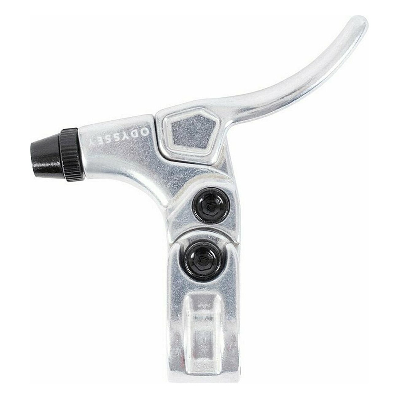 Short Polished RT Hinged Monolever Brake Lever for Cycling - Right - 1