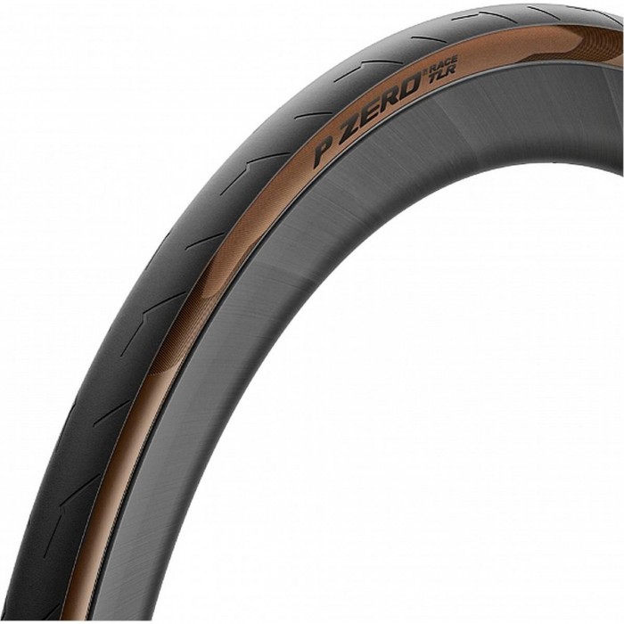 Copertone Pirelli P Zero Race TLR Tubeless Ready 28' 700x28 Nero Marrone - Made in Italy, Tecnologia Speedcore - 1 - Copertoni -