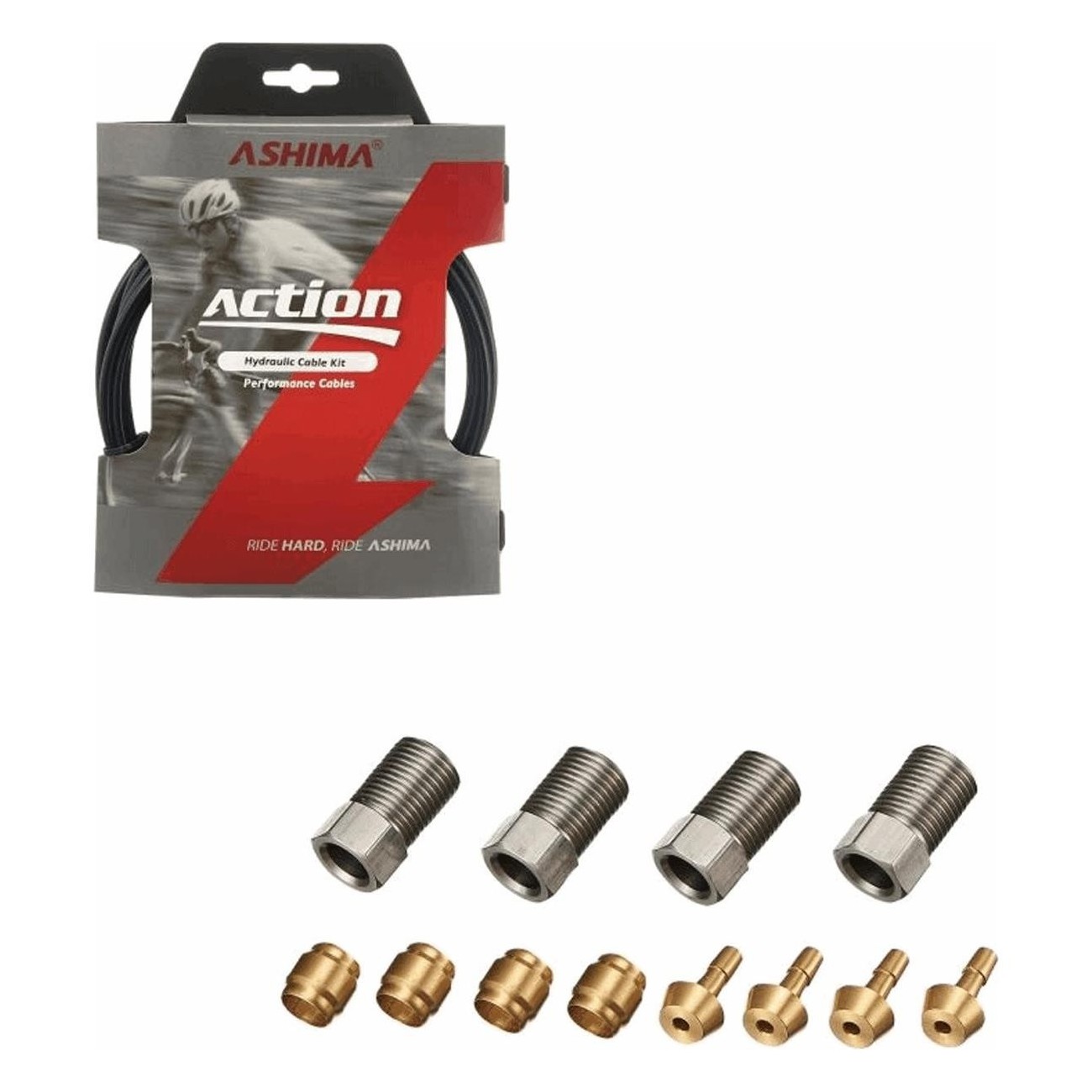 Hayes Tube and Connectors Kit 5.4x2.5mm - 3m Nylon, Polyester, Kevlar - 1