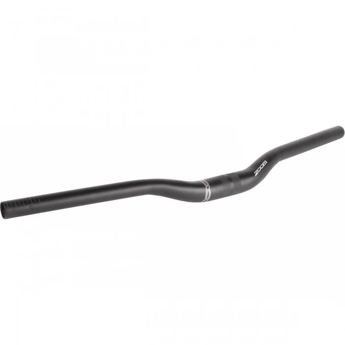 MTB Zoom Aluminum Handlebar Black 620mm, 31.8mm, 30mm Rise, 9° - 1