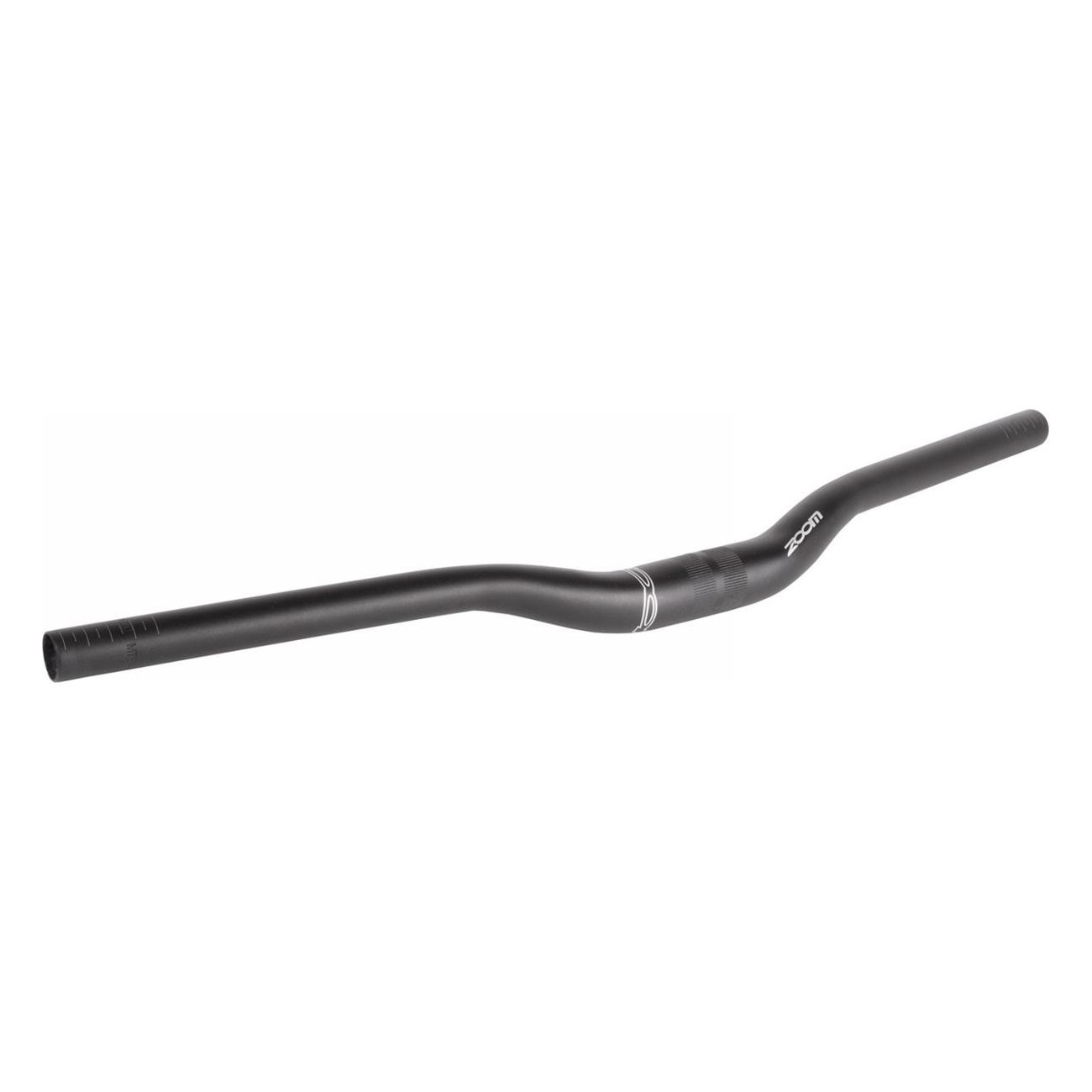 MTB Zoom Aluminium Lenker Schwarz 620mm, 31.8mm, 30mm Erhöhung, 9° - 1