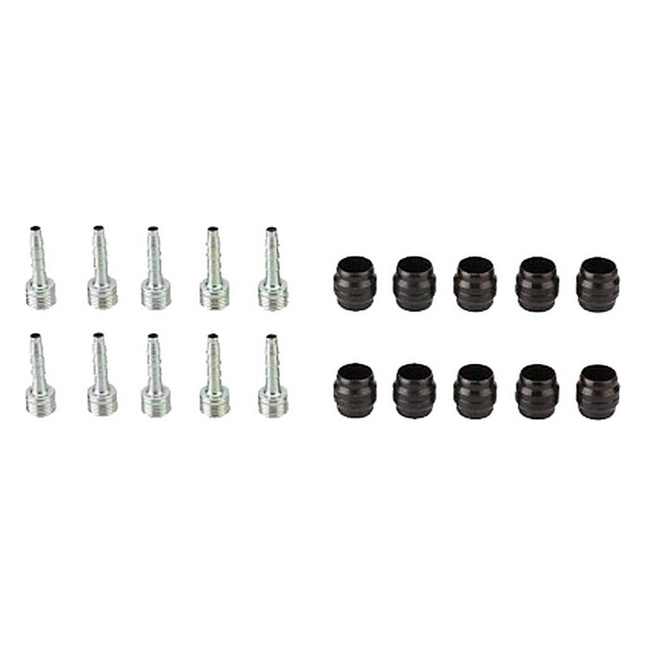 Set of 10 EC-DB011 Brake Inserts and Pins for Campagnolo - 1