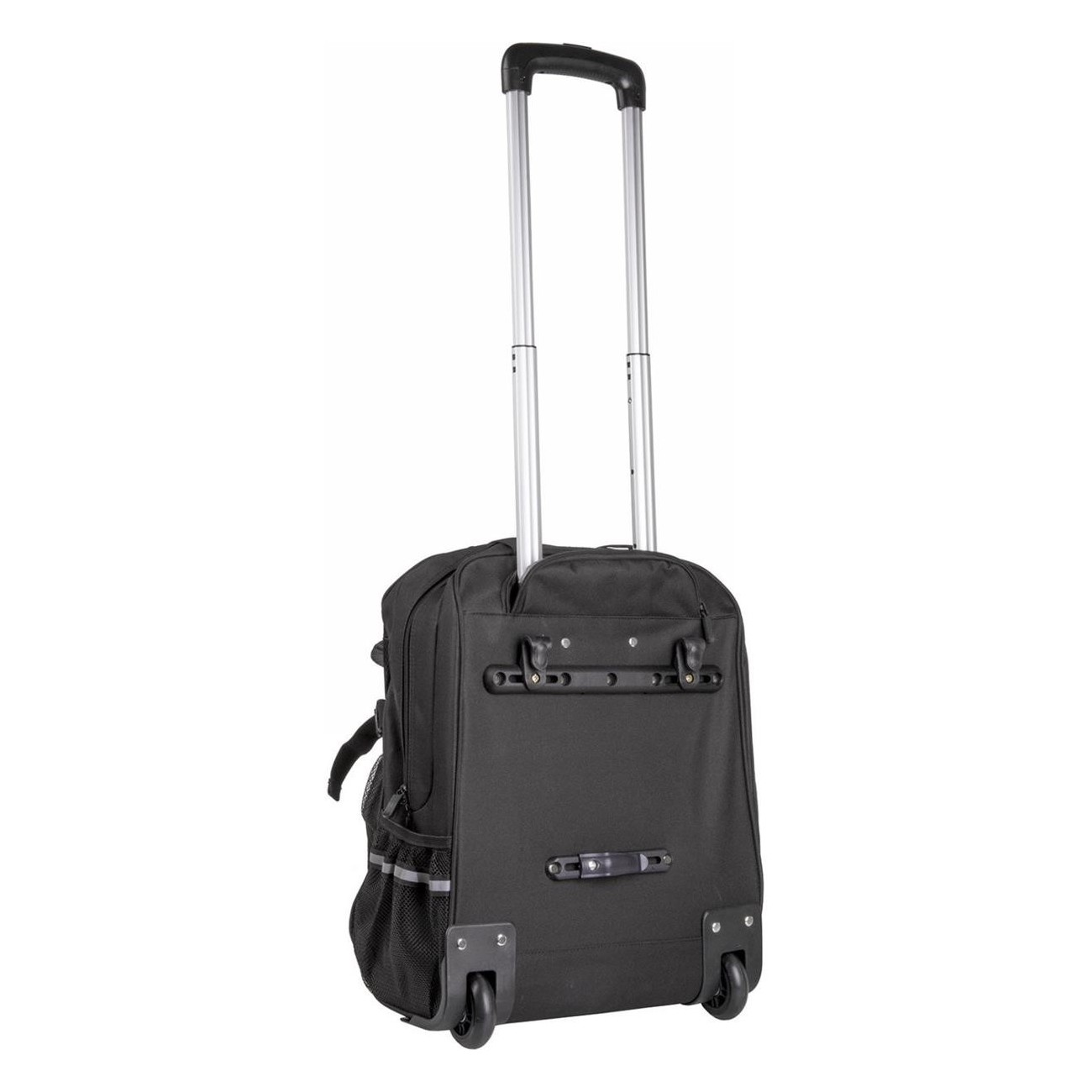 M-Wave Amsterdam TR S 15L Rack Bag and Trolley Black-Grey with 3-Point Mounting - 3