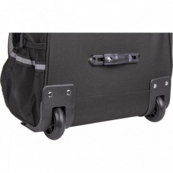 M-Wave Amsterdam TR S 15L Rack Bag and Trolley Black-Grey with 3-Point Mounting - 7