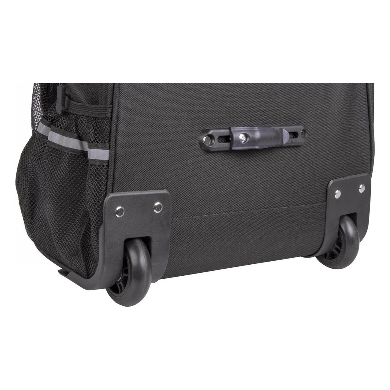 M-Wave Amsterdam TR S 15L Rack Bag and Trolley Black-Grey with 3-Point Mounting - 7