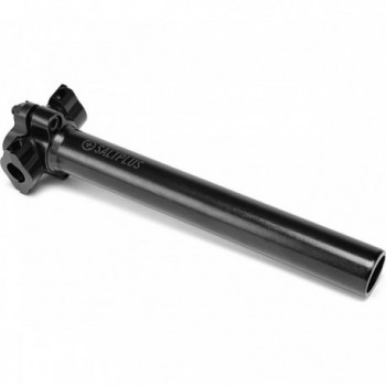 HQ CNC Black Seatpost 200mm 6061 T6 Alloy with Micro-Adjustment & Dual Bolt - 1