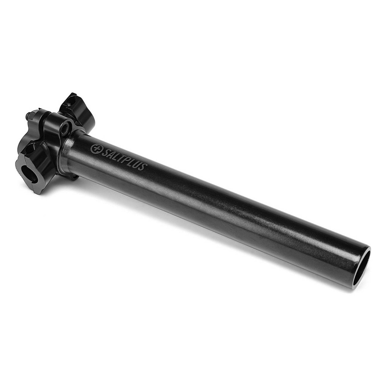 HQ CNC Black Seatpost 200mm 6061 T6 Alloy with Micro-Adjustment & Dual Bolt - 1