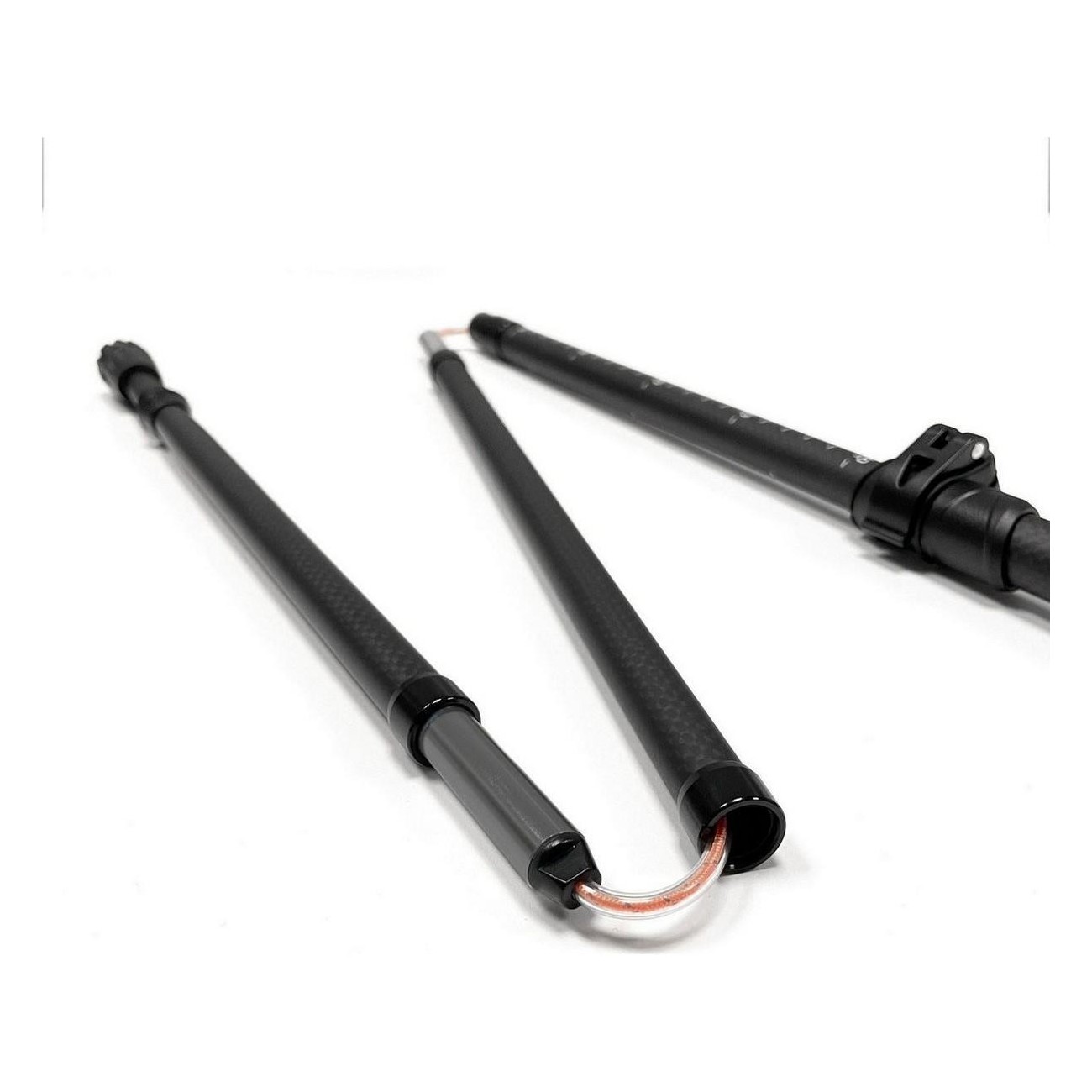 Silva Adjustable Carbon 3K Running Poles - Lightweight & Foldable for Trail Running - 5