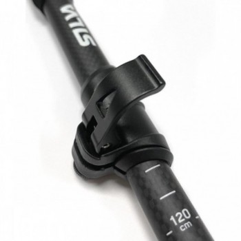 Silva Adjustable Carbon 3K Running Poles - Lightweight & Foldable for Trail Running - 18