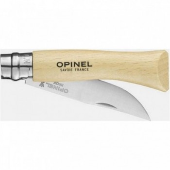 Coltello Opinel Viroblock N.7 Inox - Confezione da 12 Pezzi, Lama in Acciaio Inox e Manico in Faggio - 2 - Coltelli - 3123840006