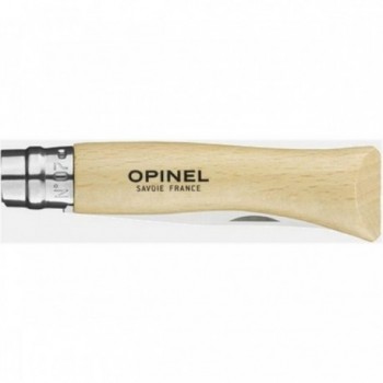 Coltello Opinel Viroblock N.7 Inox - Confezione da 12 Pezzi, Lama in Acciaio Inox e Manico in Faggio - 3 - Coltelli - 3123840006