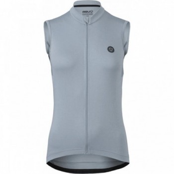 Women's Light Blue XS Breathable Vest with 3 Pockets and Regular Fit - 1