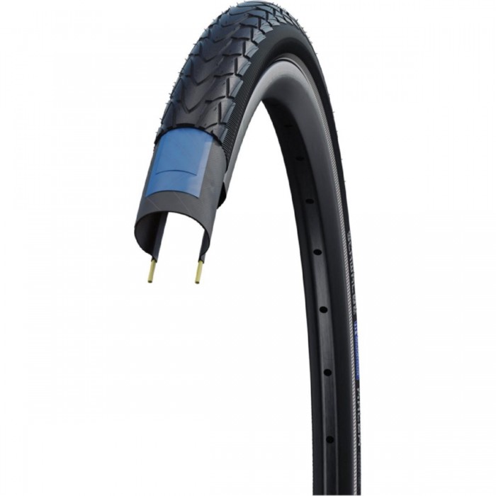 Pneu Antiforure 700x38 Marathon Racer HS429 Noir Reflex avec Race Guard et ADDIX - 1