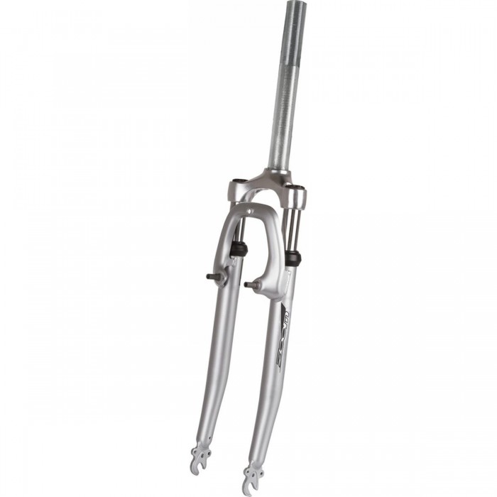 Zoom 28'' Silver Suspension Fork with 30mm Travel and V-Brake - 1