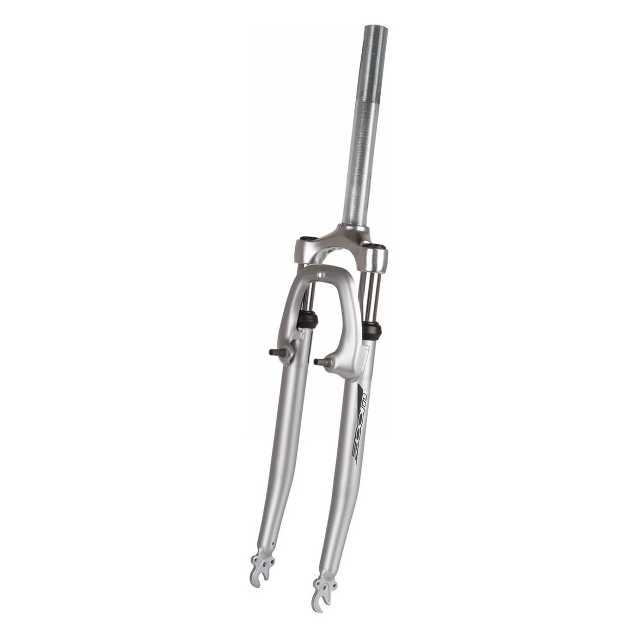 Zoom 28'' Silver Suspension Fork with 30mm Travel and V-Brake - 1